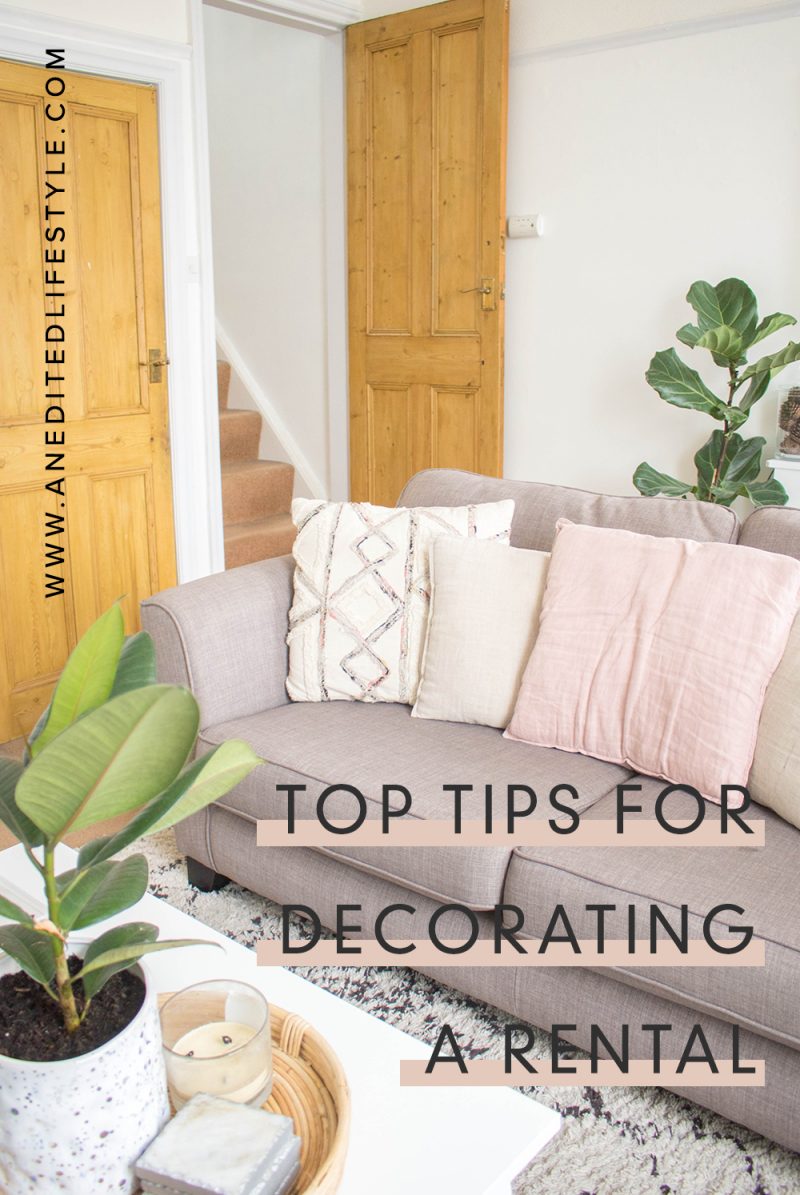 My Top Tips for Decorating a Rental - An Edited Lifestyle