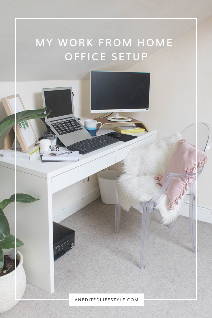 my work from home office setup pinterest