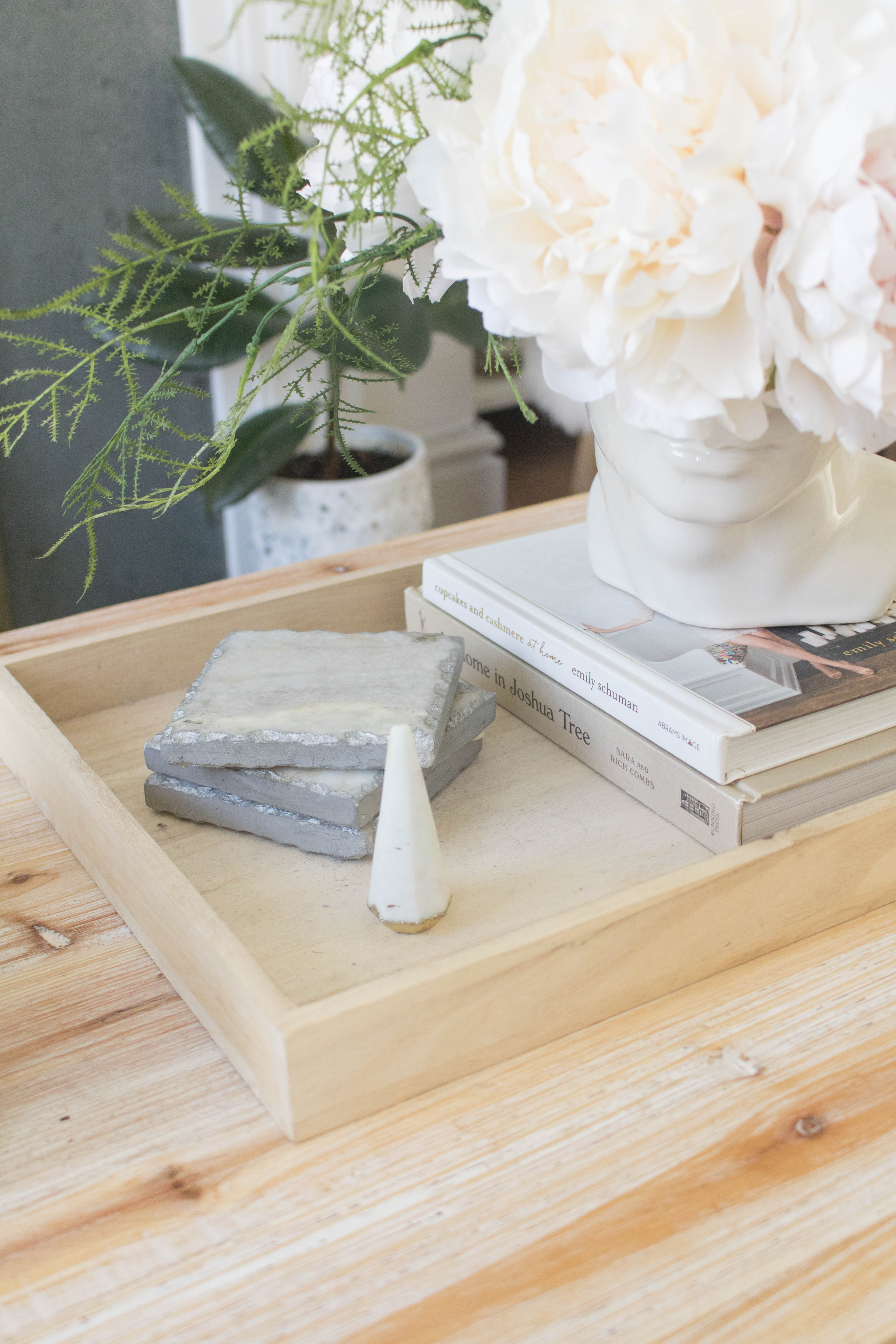 an edited lifestyle decor coffee table style