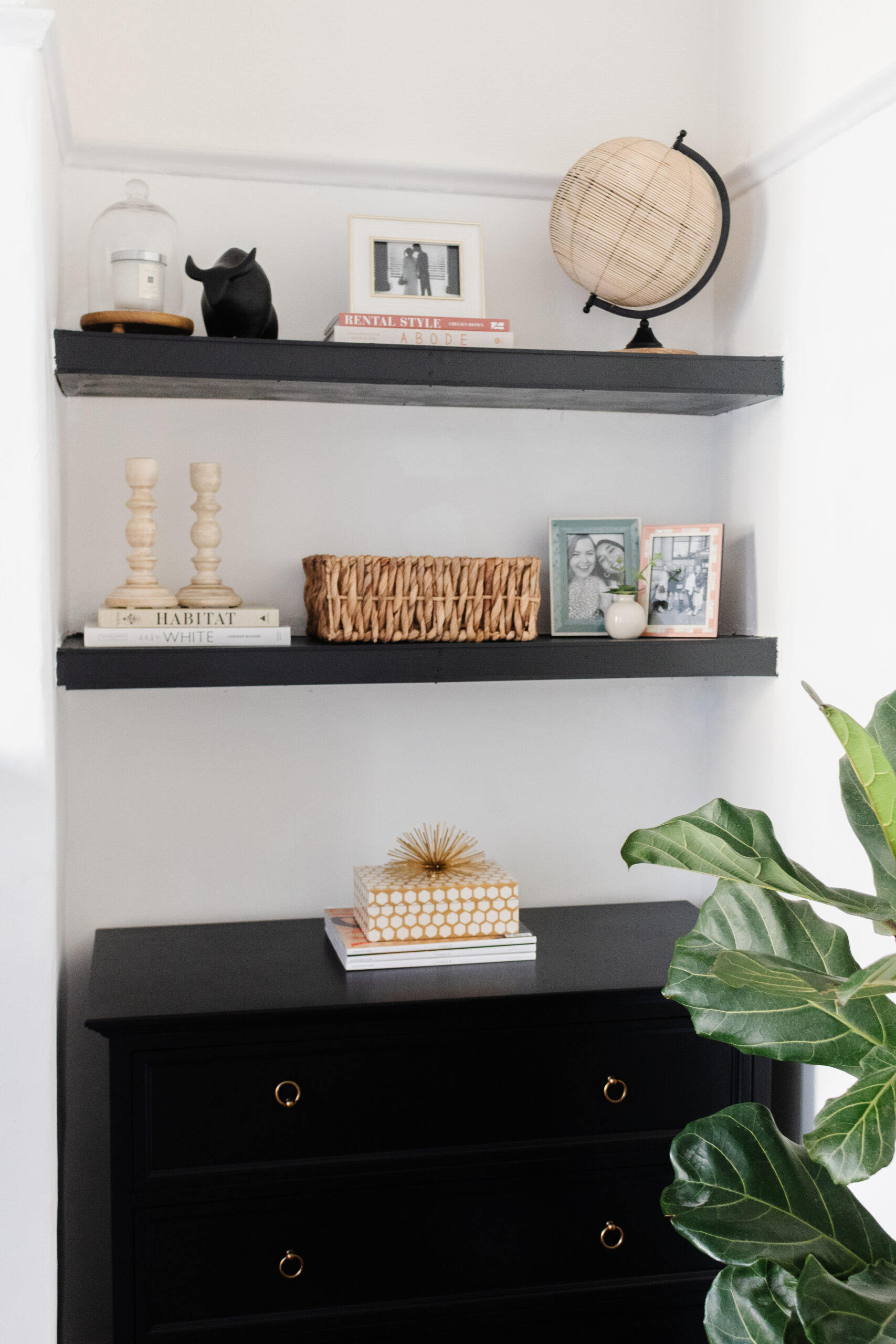 an edited lifestyle interiors diy floating shelves