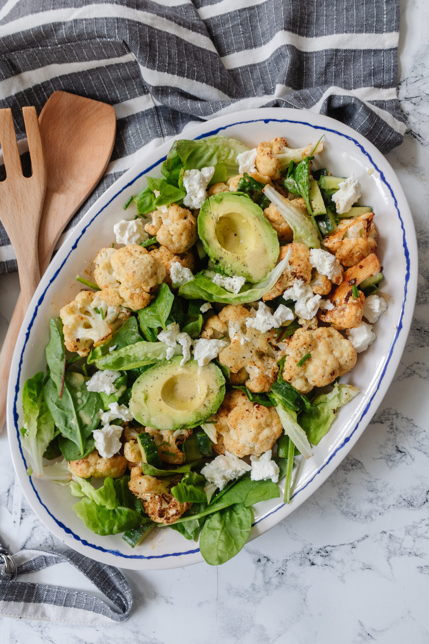 Roasted Cauliflower Salad