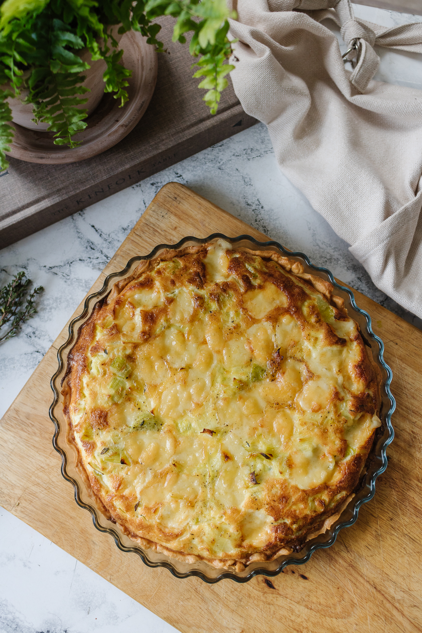 Leek & Cheese Tart