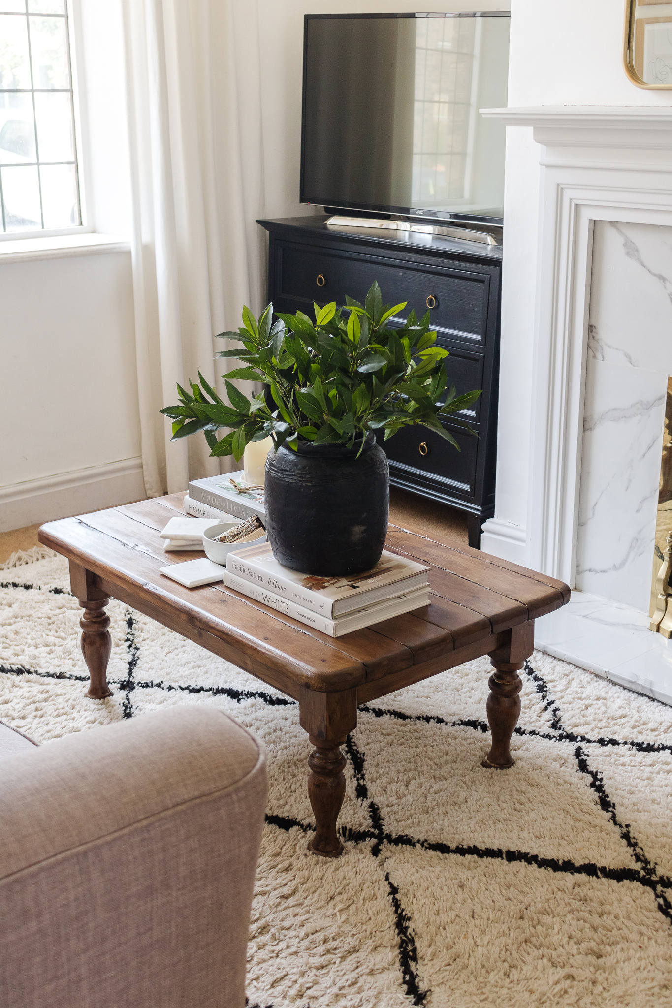 an edited lifestyle interiors vintage coffee table makeover