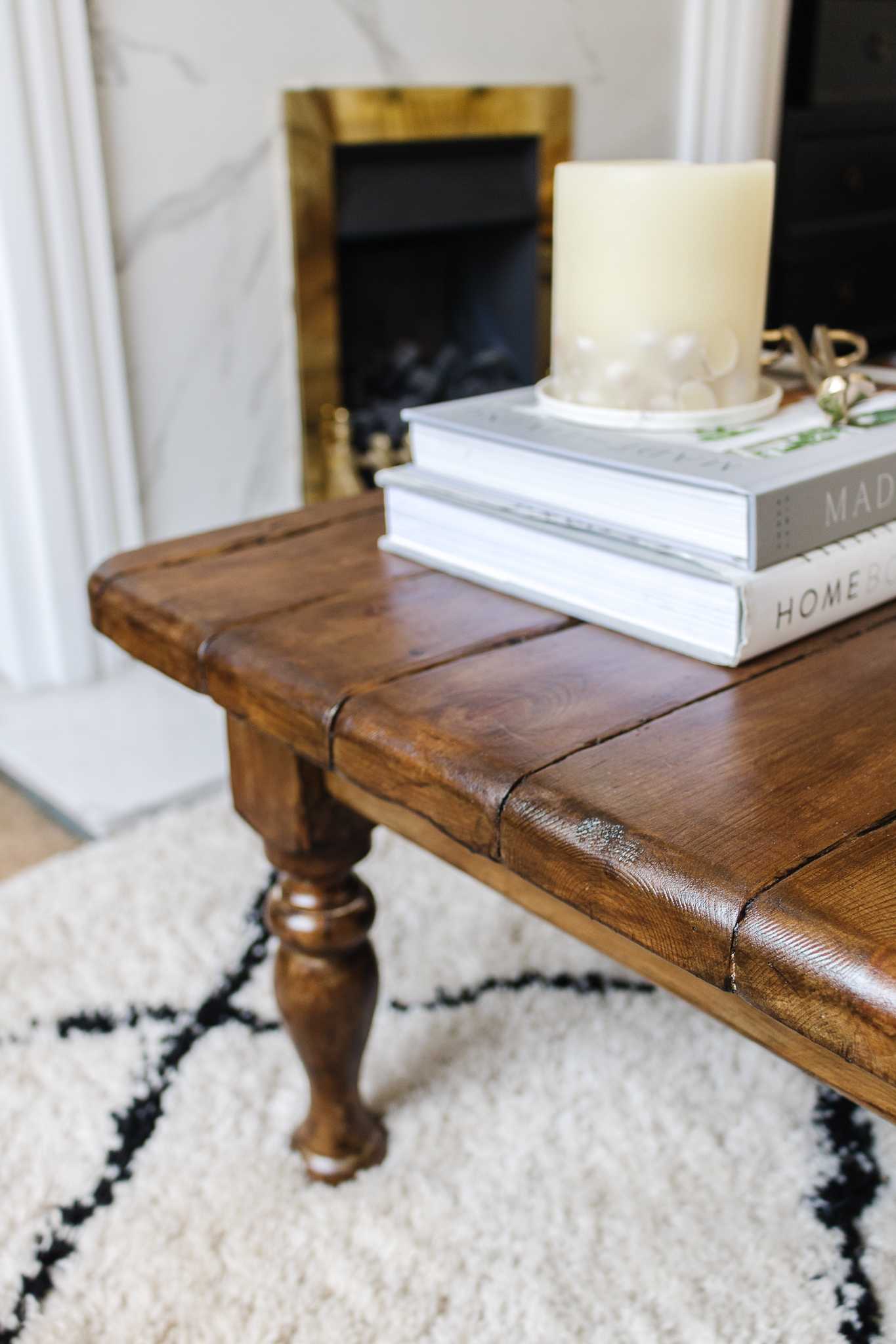 an edited lifestyle interiors vintage coffee table makeover