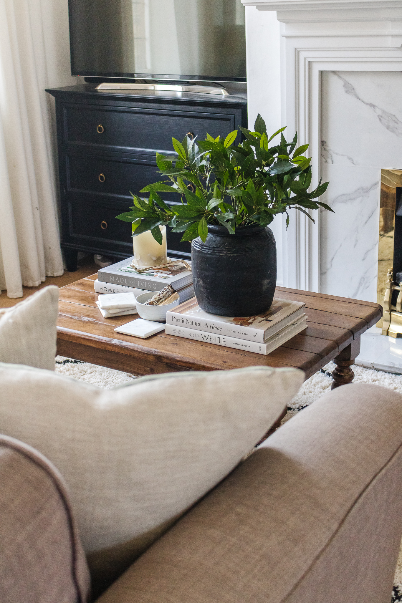 an edited lifestyle interiors vintage coffee table makeover