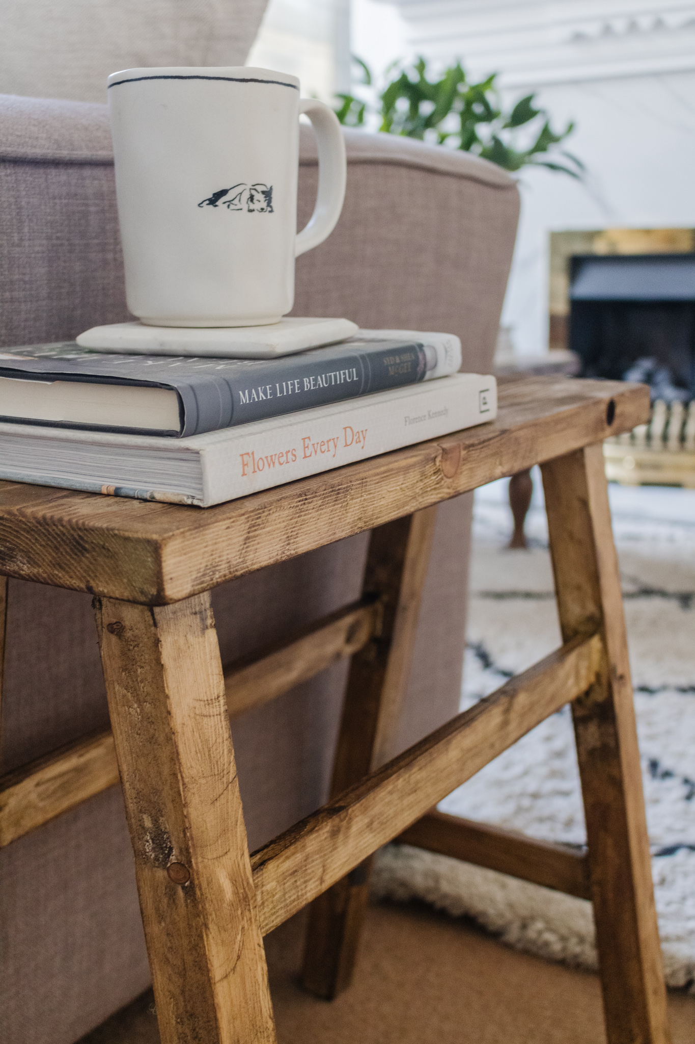 an edited lifestyle diy vintage stool