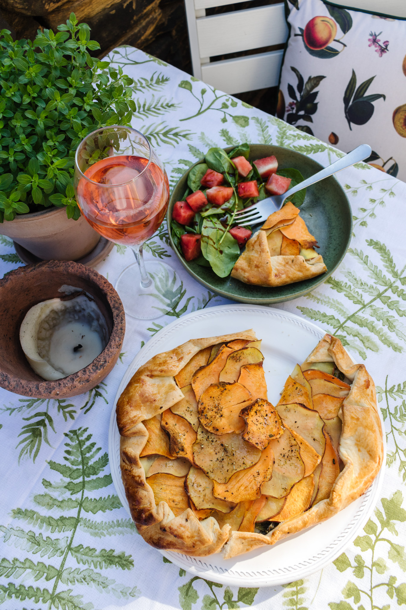 an edited lifestyle recipe potato and kale galette