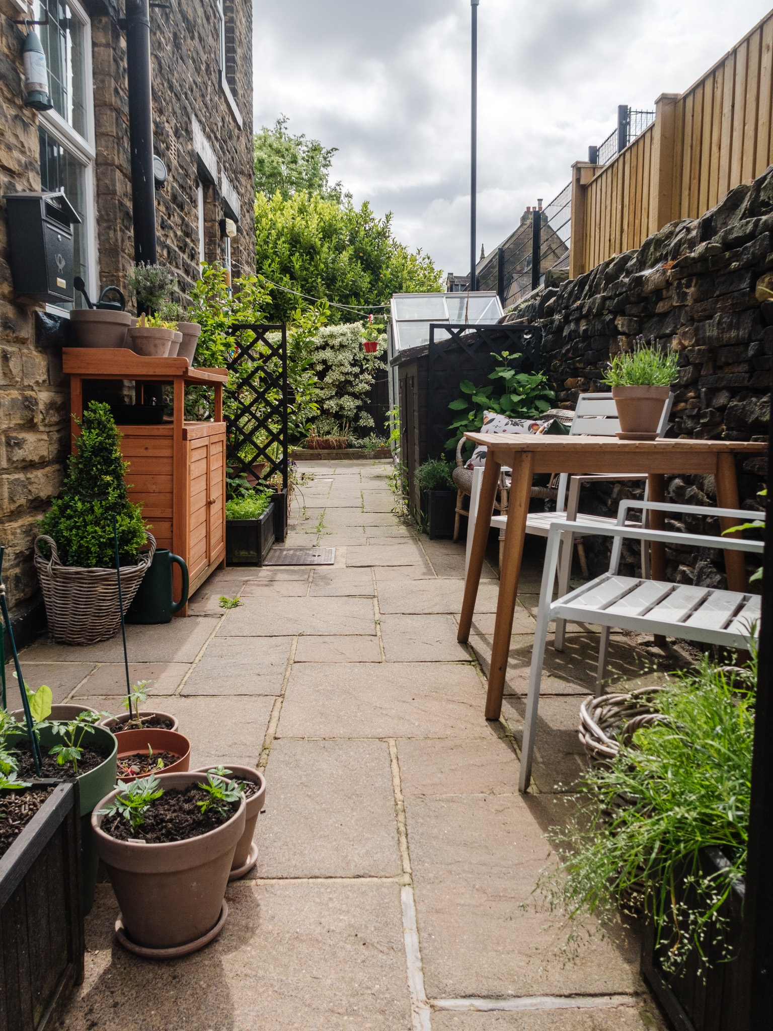 Our Courtyard Garden Makeover