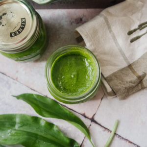 an edited lifestyle recipe wild garlic pesto